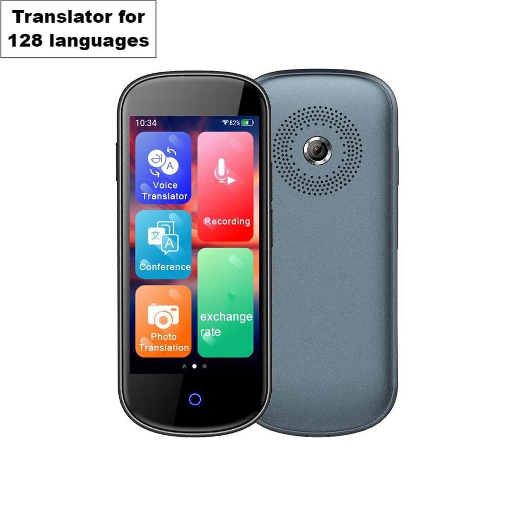 V12 Translator 4.0 inch touch screen 128 language translation multifunction Voice Photo smart translator