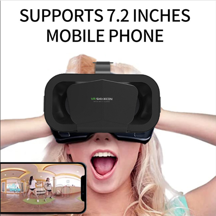 New helmet smart digital glasses head-mounted 3D virtual reality VR glasses G10 mobile movie game 3D projection VR glasses