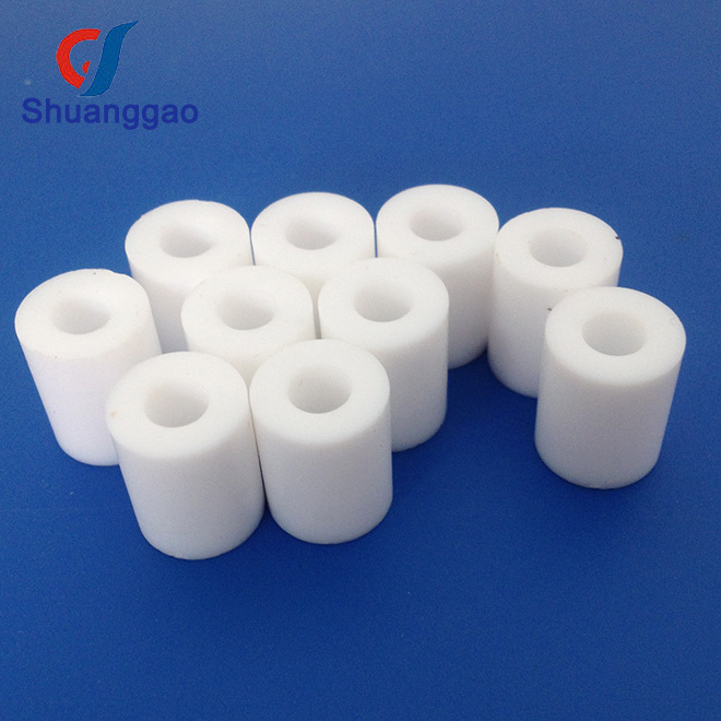 Factory Design Filled Ptfe Guide Sleeve Delrin Af Custom Plastic Flange Bushing