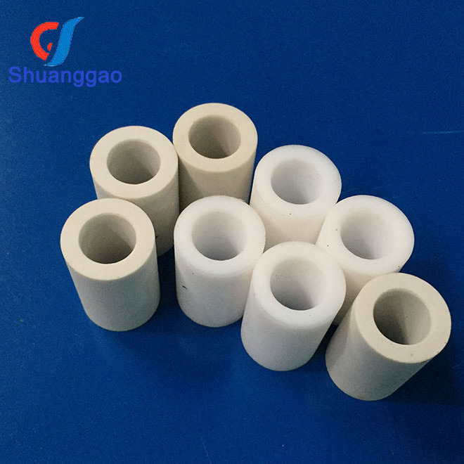 Factory Design Filled Ptfe Guide Sleeve Delrin Af Custom Plastic Flange Bushing