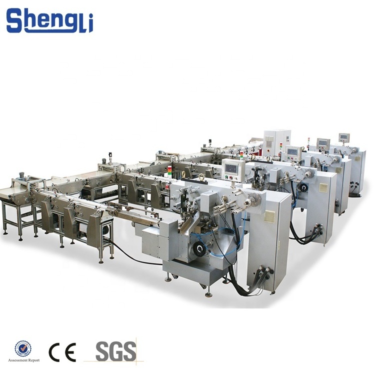 Small chocolate automatic high speed wrapping machine