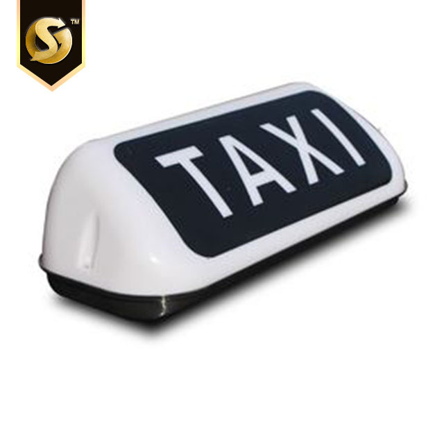 Custom Taxi Top Advertising Led Sign Light Box Roof Display Taxi Sign Roof Top Magnet