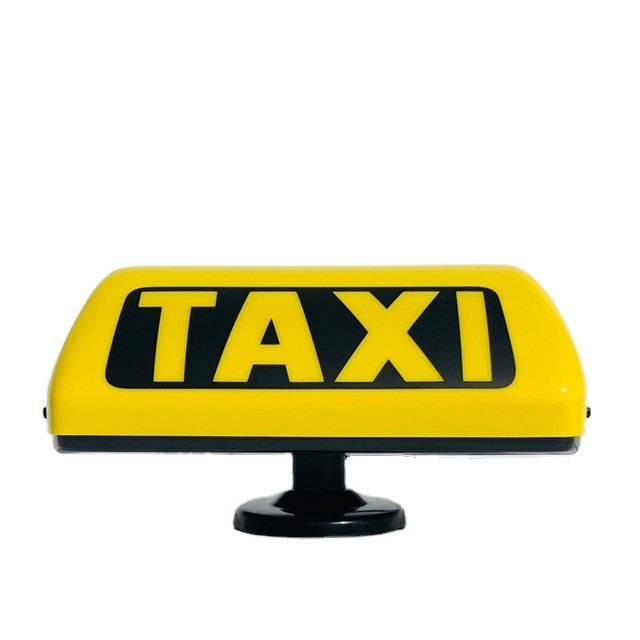 Advertising Custom Taxi Top Light Box Roof Display Magnet Taxi Sign Roof Top