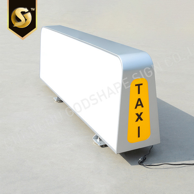 Advertising Board Car Taxi Roof Top Big Light Box Acrylic Sign Car Light Box