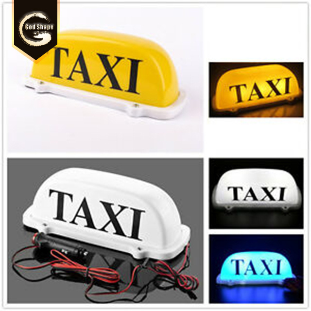 Custom Taxi Top Advertising Led Sign Light Box Roof Display Taxi Sign Roof Top Magnet