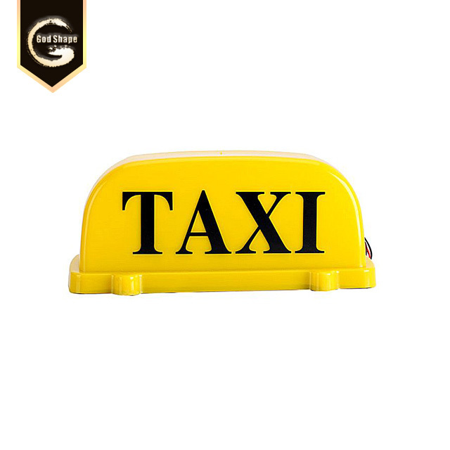 Custom Taxi Top Advertising Led Sign Light Box Roof Display Taxi Sign Roof Top Magnet