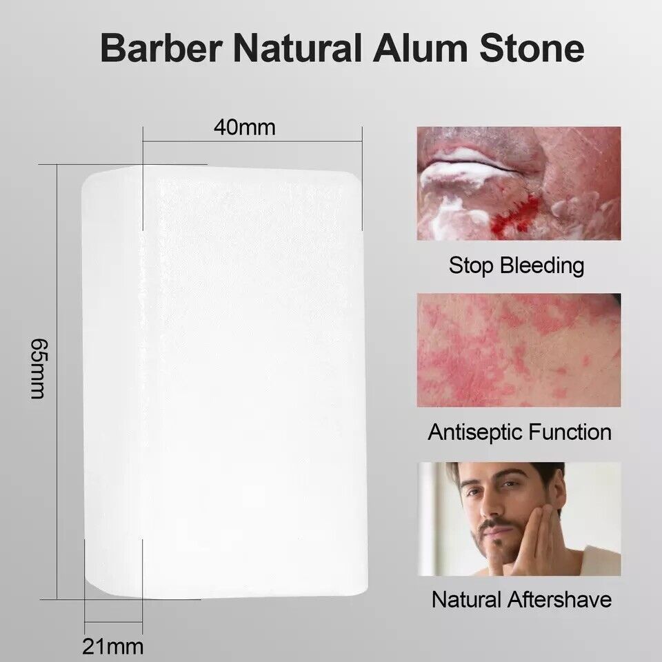 factory 100% natural alum stone for shaving