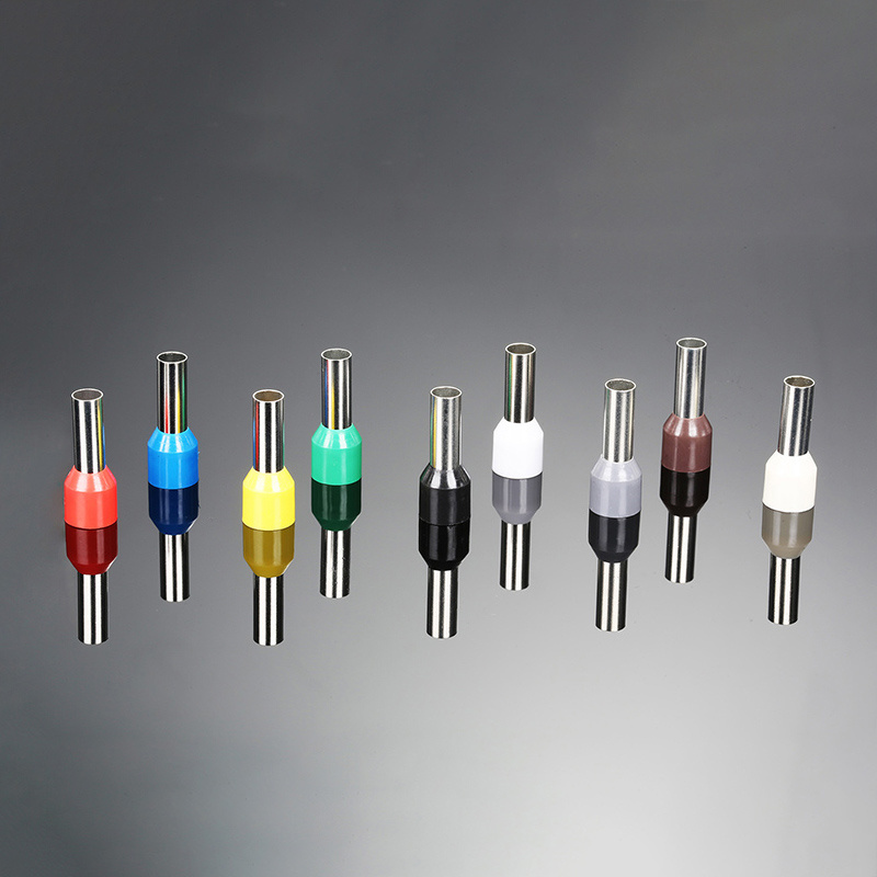 E7508 Ferrule Terminals 0.75mm 18AWG Crimp Cord End Electrical Insulated Wire Terminal Connector