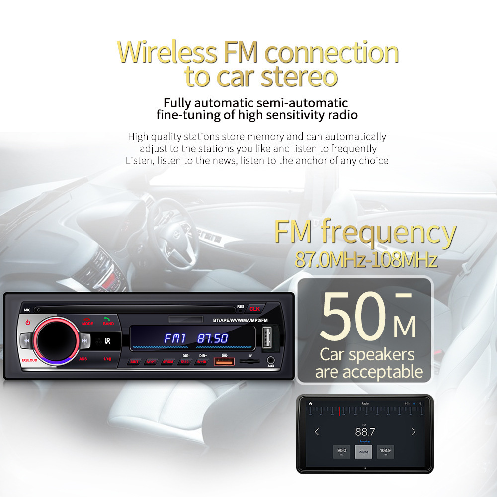 1Din Dvd Mp3 Player Car Audio Factory Car Music System Usb Bt Car Charger Handsfree Stereo Fm Transmitter Mp3