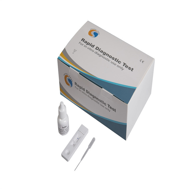 One Step Malaria Diagnostic Rapid Test KIts Best Selling Malaria Antigen P.f Rapid Test Cassette Disease Detection Malaria Test