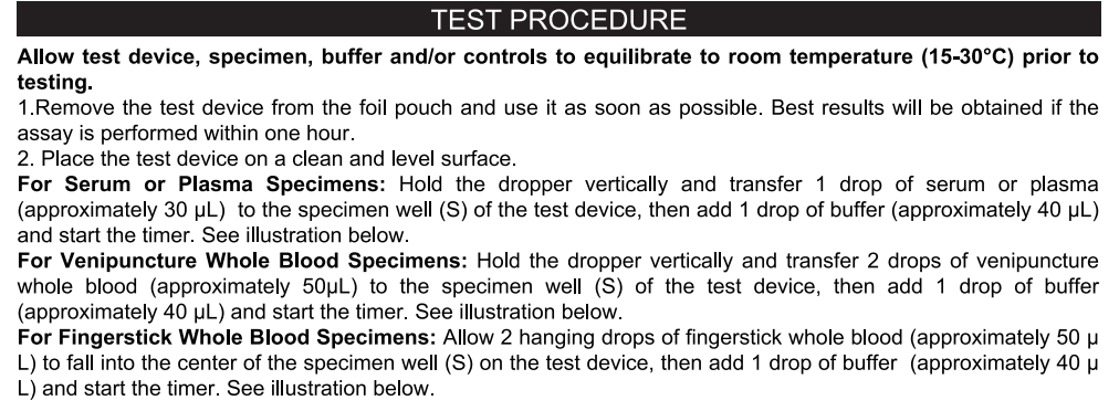 High Sensitivity Hepatitis C Virus Antibody Test Anti HCV ab Rapid Test Kit