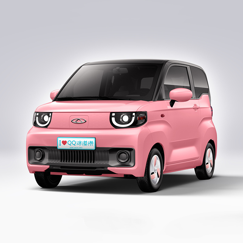 Mini Electric Car Chery mini auto Cheap car 4 Seater QQ Ice Cream New Energy Vehicle China Hot Sale Electric car