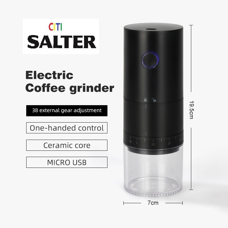 Electric Coffee Grinder for Beans Spices and More Featuring Multiple Grind Settings