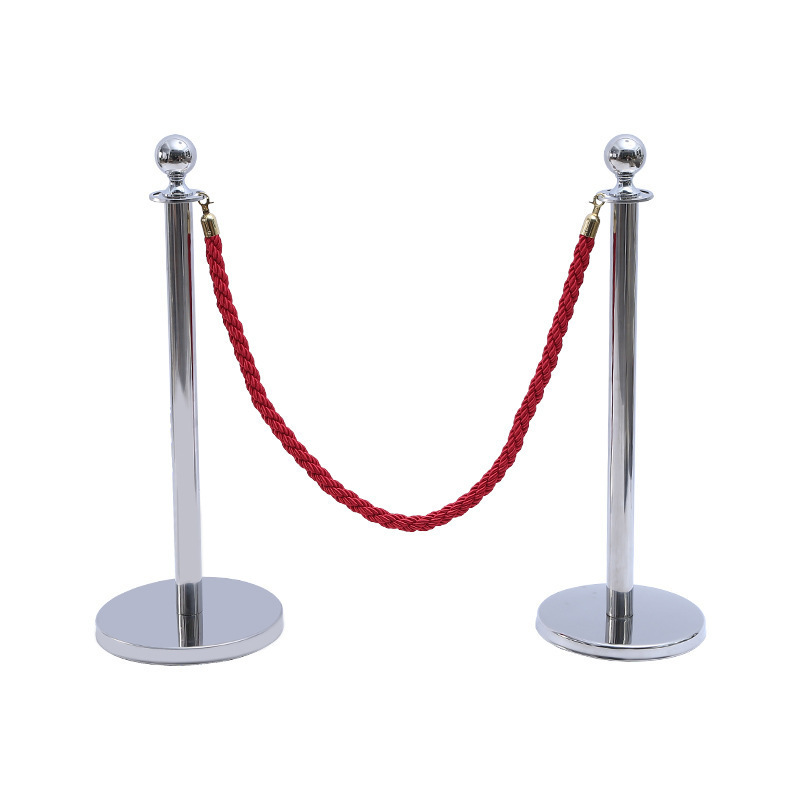 Wedding Supplies Queue Rope Barrier Red Carpet Poles Offer Black Quantity Silver Gold OEM Steel Stainless