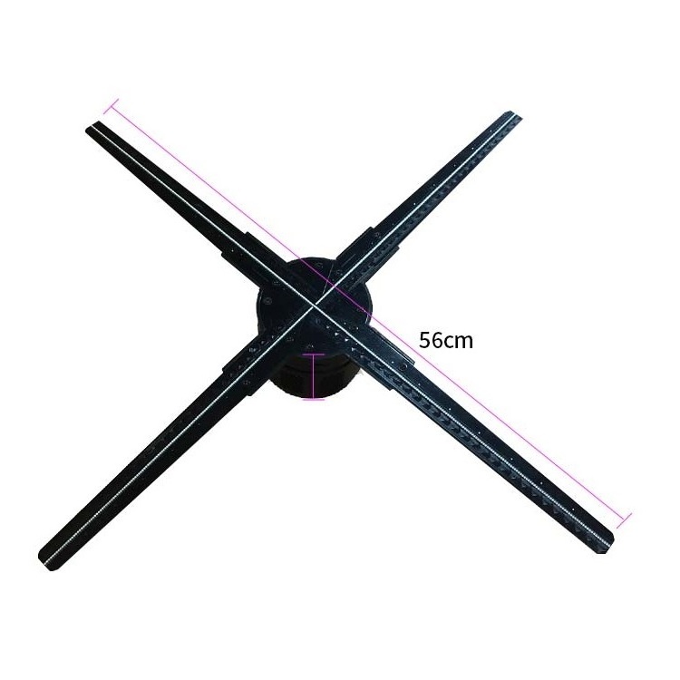 Multiple Size 3d Led Hologram Advertising Fan Projector Price 3d Holographic Display