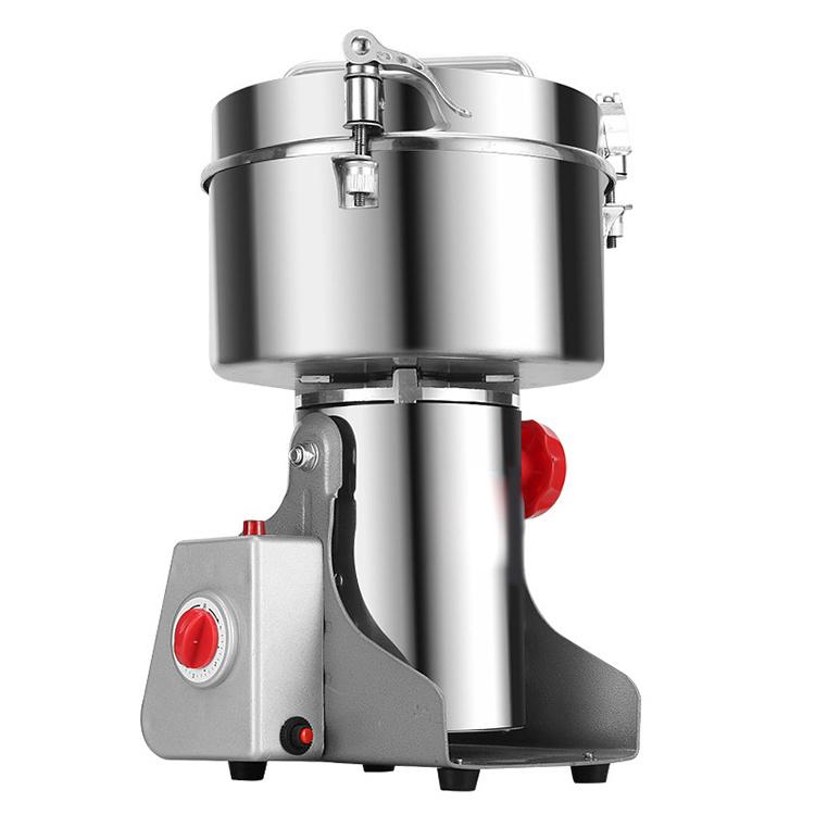 Commercial Multifunctional Electric Wheat Flour Mill Commercial Grain Grinder Machine Restaurant Household Blade Coffee Grinders