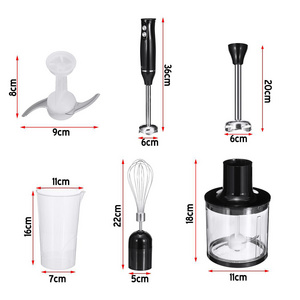 Small Household Baby Food Blender 4in1 Egg Beater Hand Blender Cooking Stick for Home Use