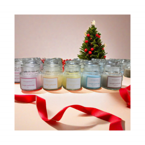 Wholesale OEM Low MOQ  Home Decor Glass Jar Aromatherapy Candles in Bulk Soy Wax Scented Candles SCH for Candles Luxury