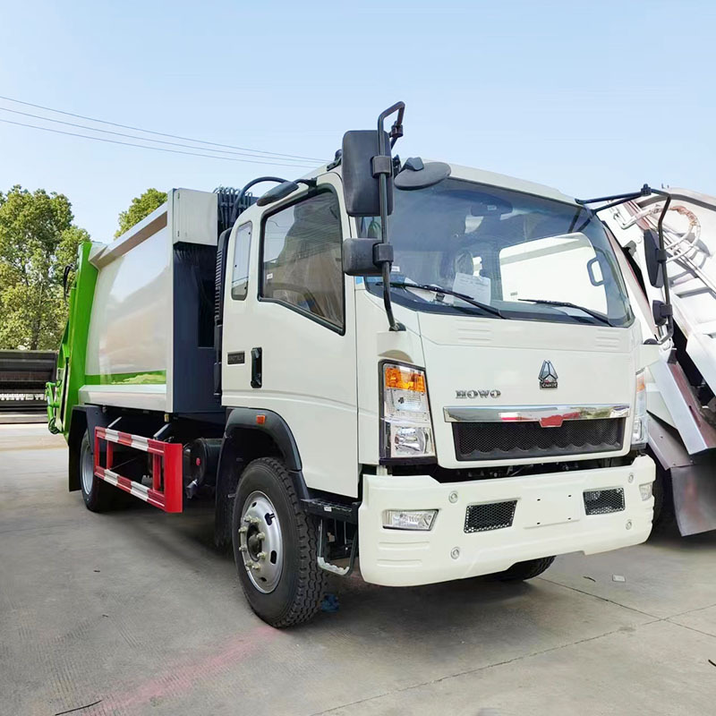 Howo 4X2 15Cbm 20Ton 10 M3 Garbage Truck For Sale China