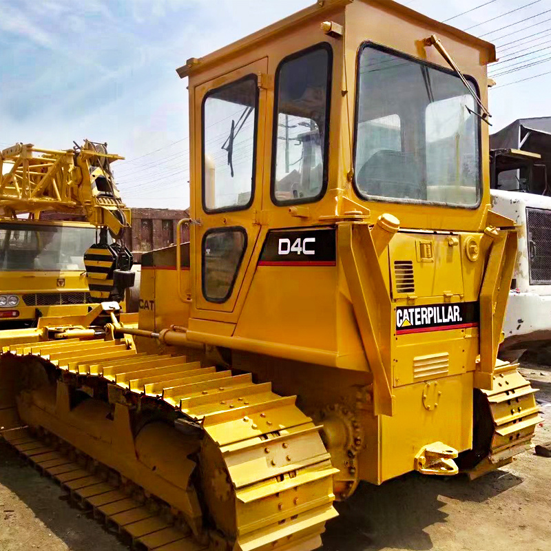 Chinese Crawler Construction D4C D5 D7 Used Bulldozers With Winch