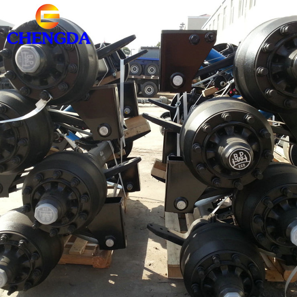 Sinotruk Howo Spare Parts FUWA BPW New Used Heavy Duty Semi Truck Trailer Axles For Sale