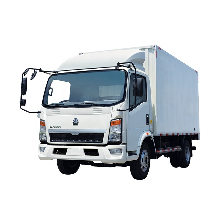 10Ton 15 Ton Used Small Van Trucks 30Ton Secondhand HoWo Box Cargo Trucks for Africa Market