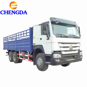 HOWO 8x4 336 371hp Bulk Cargo Fence Truck for sale in Africa