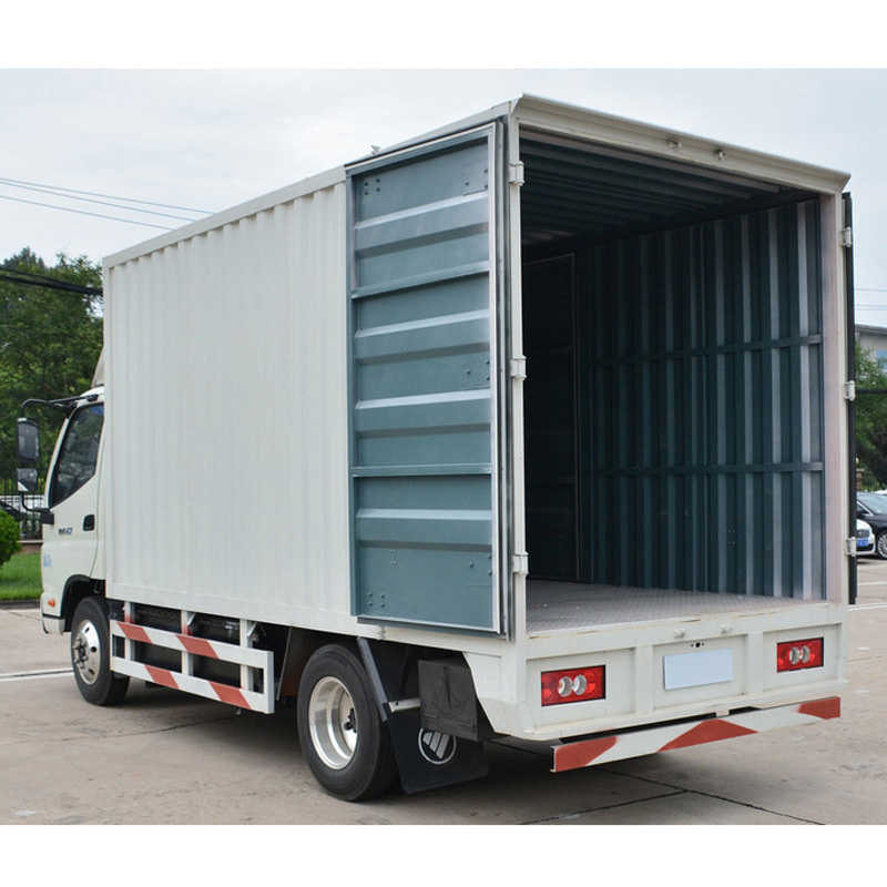 10Ton 15 Ton Used Small Van Trucks 30Ton Secondhand HoWo Box Cargo Trucks for Africa Market