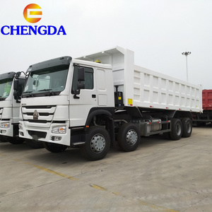 Widely Used Sinotruk HOWO 8x4 12wheel 371hp 50 ton dump truck sale in Africa