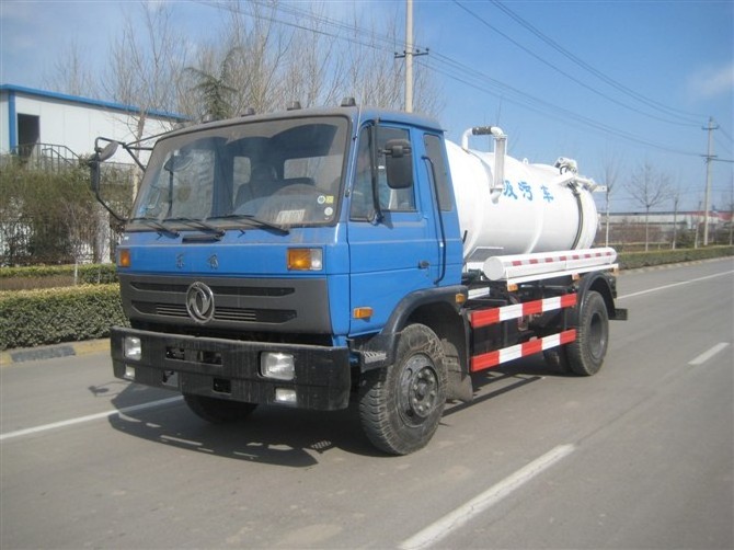 combi suction 4*2 8m3 sewage sucker suction truck For Sale