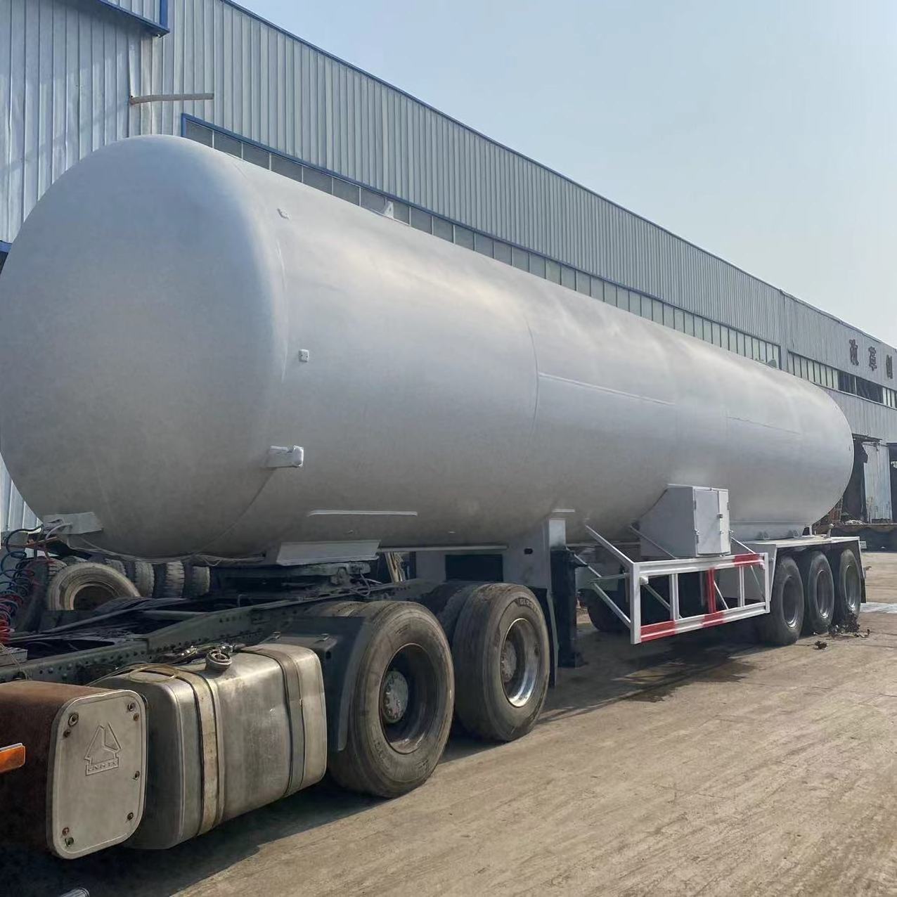 3 Axles Used LPG Tank Trailer LPG Gas Tanker semi Trailer LPG Trailer for Sale