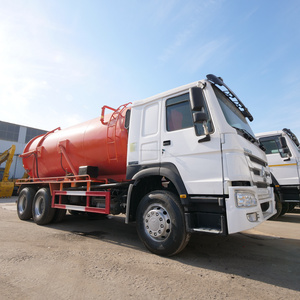 Sinotruck Howo Vacuum Sewage Suction Truck Septic Tank Cleaning Truck For Sale