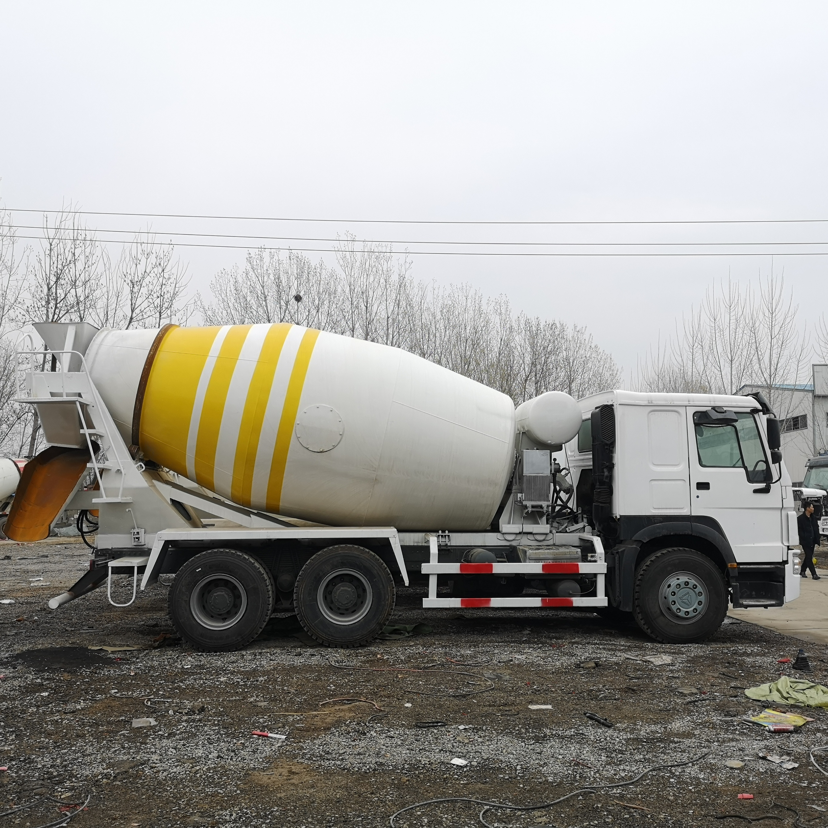 Used HOWO Truck Mixers 6*4 Cement Concrete Mixer Truck