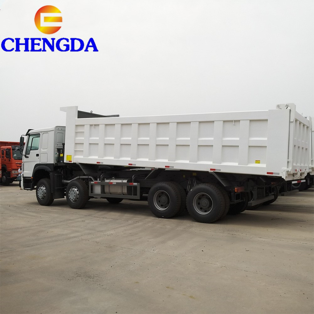 Widely Used Sinotruk HOWO 8x4 12wheel 371hp 50 ton dump truck sale in Africa