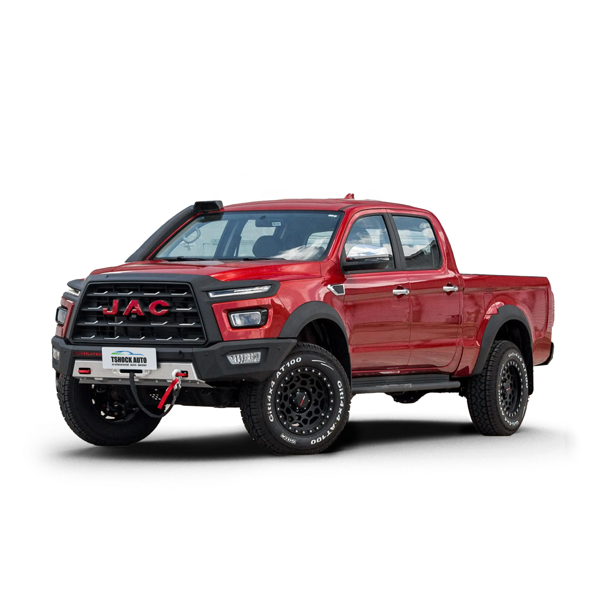 JAC Hunter Hantu T9 New JAC 4WD Pickup T9 Diesel Double Cabin Pickup Truck Price on sale in stock car for sale