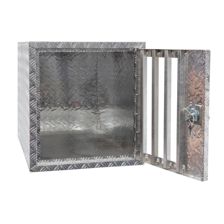 Large Single Aluminum Dog Kennel Box For Truck