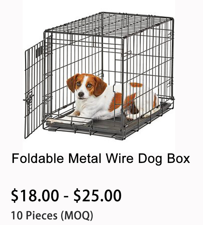 TYXD Heavy Duty Dog Cage Metal Kennel and Crate for Medium and Large Dogs, Pet Playpen with Four Wheels