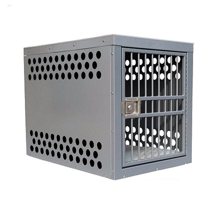 Metal Dog Crate Cage Portable Heavy Duty Indoor Pet Cages, Carriers & Houses for Dogs 