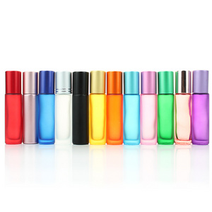 10ml Roll on Bottle Empty Frosted Glass Roller Bottle Perfume Oil Roller Ball with Factory Price