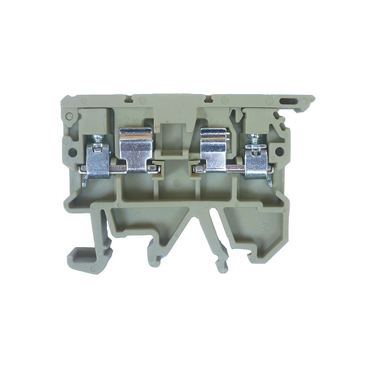 electrical connection rail 4mm2 din rail fuse terminal block