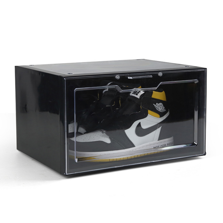 Air Jordan Creative Clear Acrylic Display Sneaker Shoe Box Display Racks Led Shoe Box Led Shoe Display Case