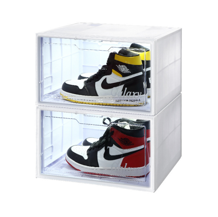 Air Jordan Creative Clear Acrylic Display Sneaker Shoe Box Display Racks Led Shoe Box Led Shoe Display Case