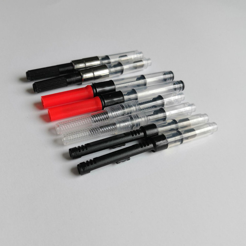 2.6 3.4 dia International Common Red Absorb Fountain pen refillable colorful ink cartridge converter