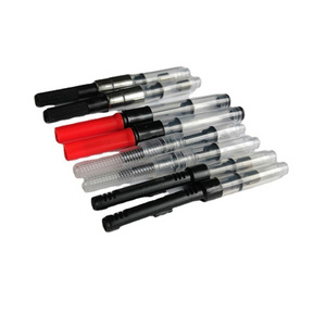 2.6 3.4 dia International Common Red Absorb Fountain pen refillable colorful ink cartridge converter