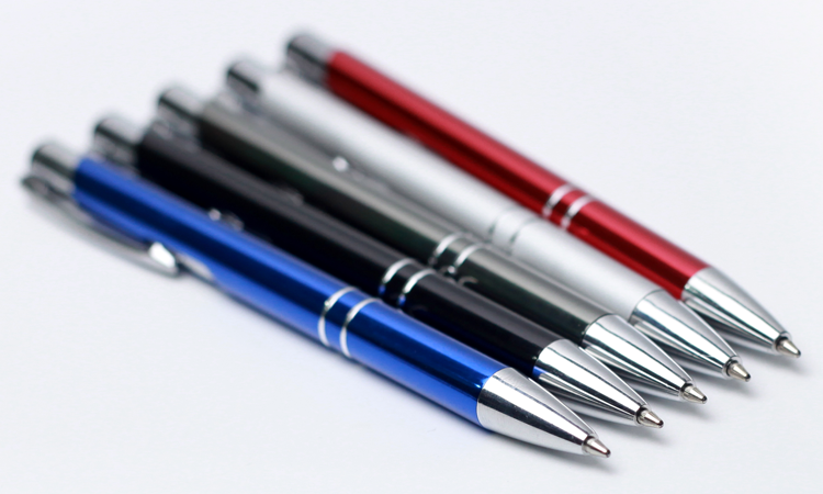 quality Hot personalized custom cheap metal ball point pen Aluminum laser logo Advertising excellent Executive pen