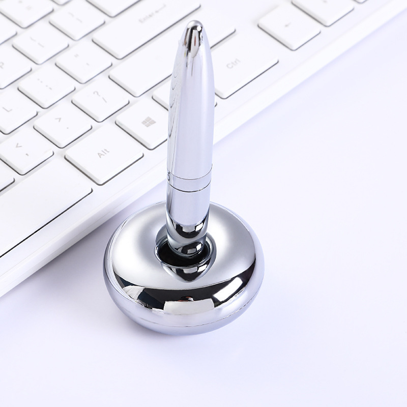 Promotional Doctor Desk Gifts Writing Magnetic Levitation Pen Stand with Magnetic Base Case Office Floating Pen