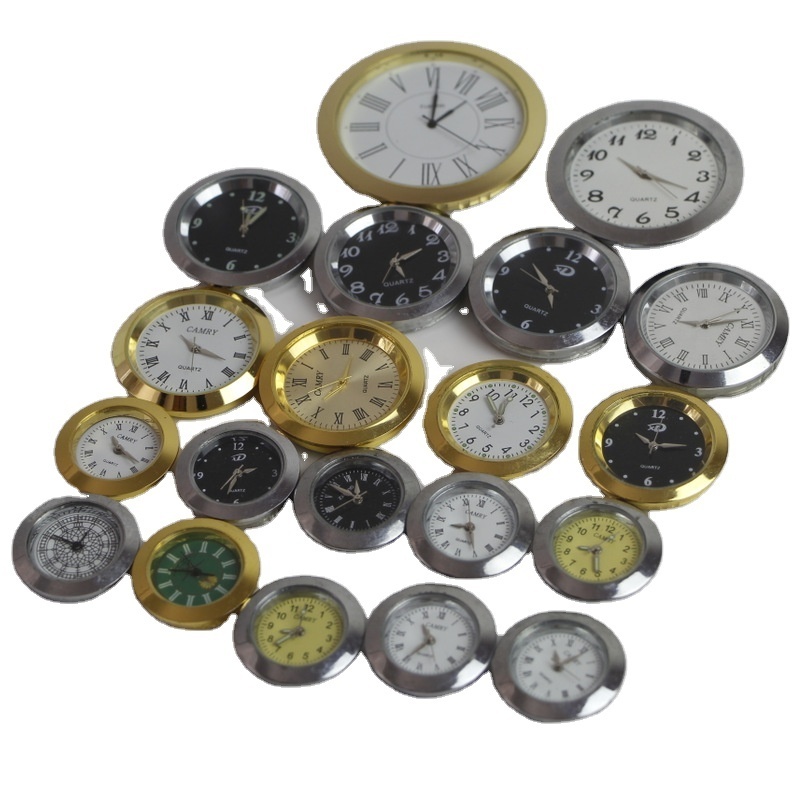 Quartz Clock Insert in Popular 37mm 1-7/16