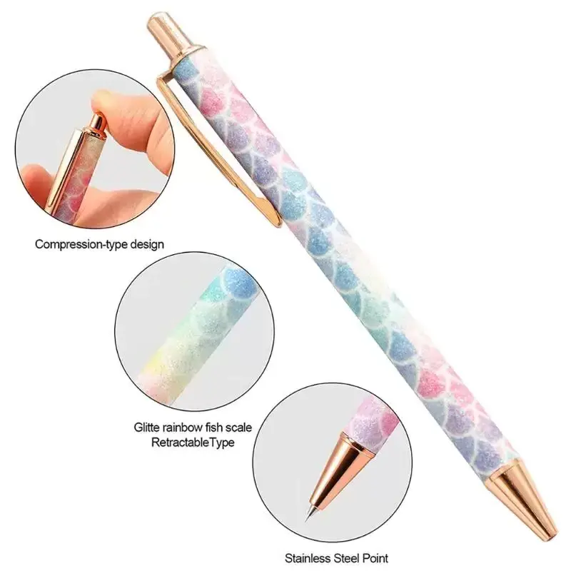 Fine Point Pin Needle Tip Pen Air Release DIY Vinyl Heat Transfer Weeding Tool Crafting glittering Pen weeding pen for vinyl