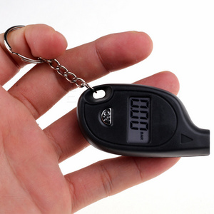 portable Mini Key chain LCD Digital Car Tire Air Pressure Gauge Auto Motorcycle Test For Car Tyre Meter Tester Tool