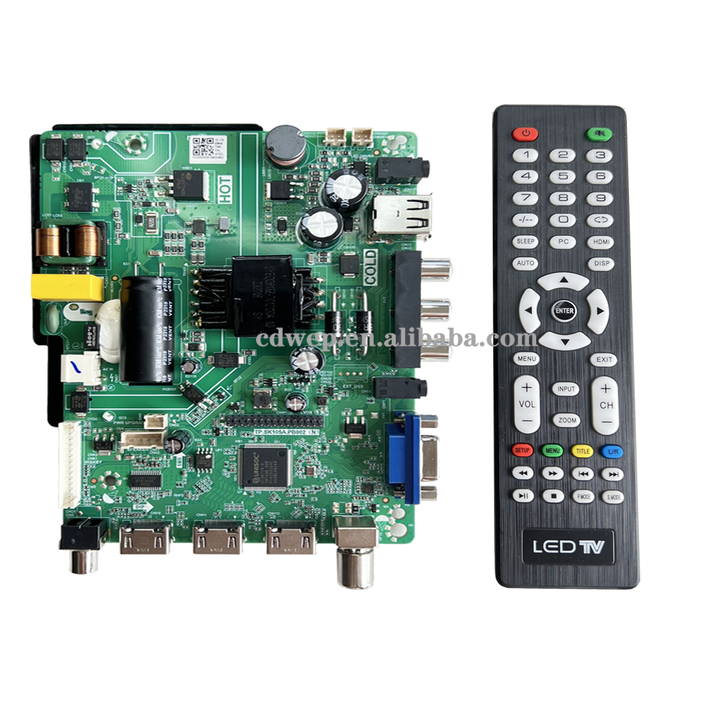 TP.SK105A.PB802 Led TV Pcb Use on 38inches to 43 inches Led TV  High Power 75W  Lcd TV Mainboard  Universal Mother Board